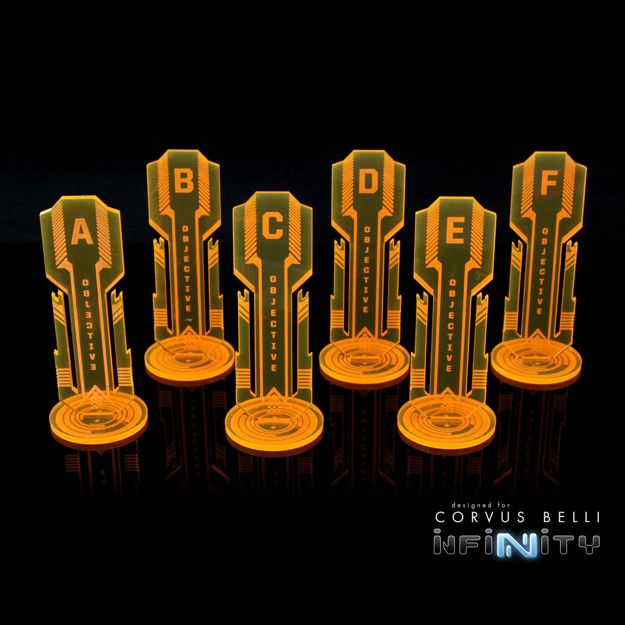 Acrylic Sci Fi Objectives 6 Pack - Image 3