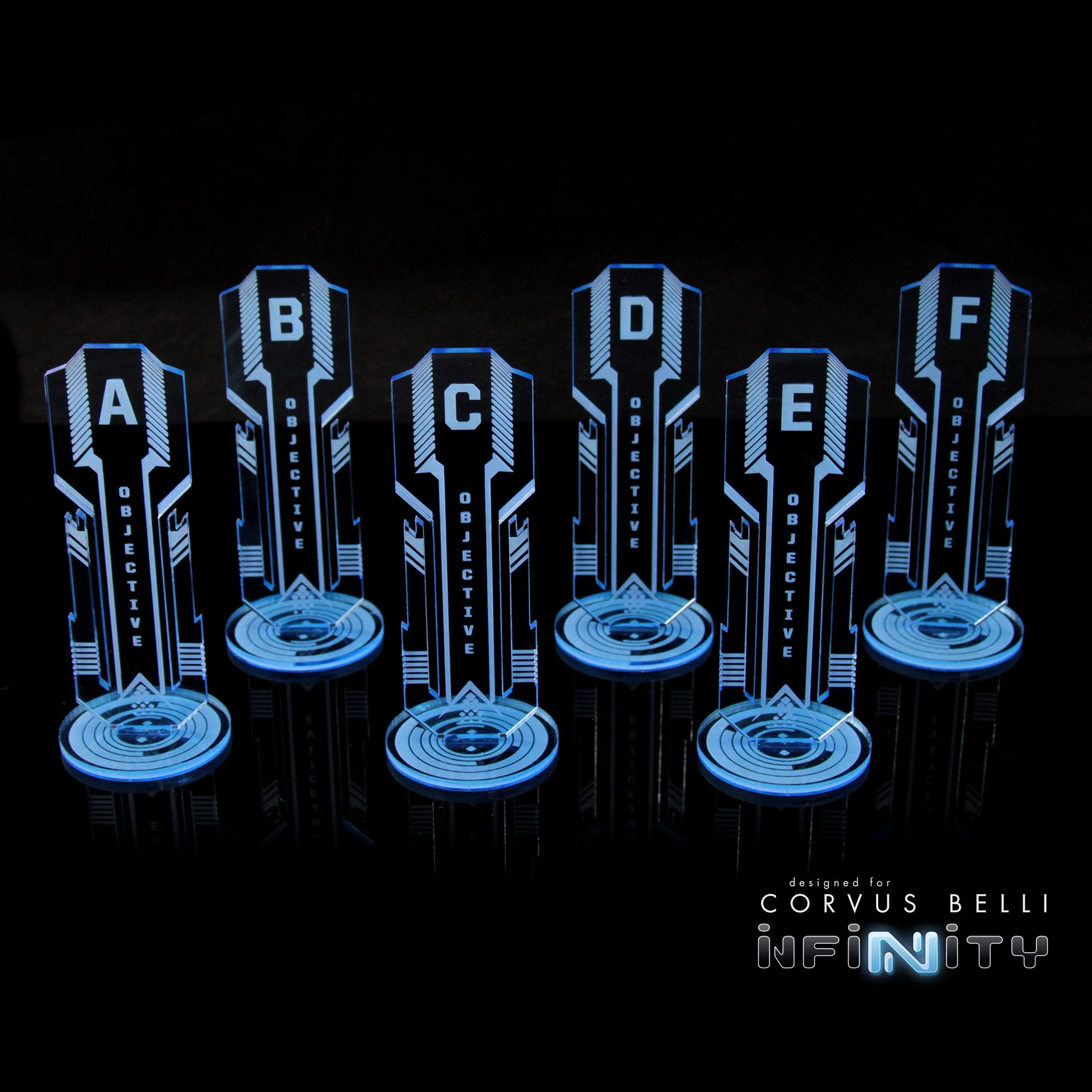 Acrylic Sci Fi Objectives 6 Pack - Image 5