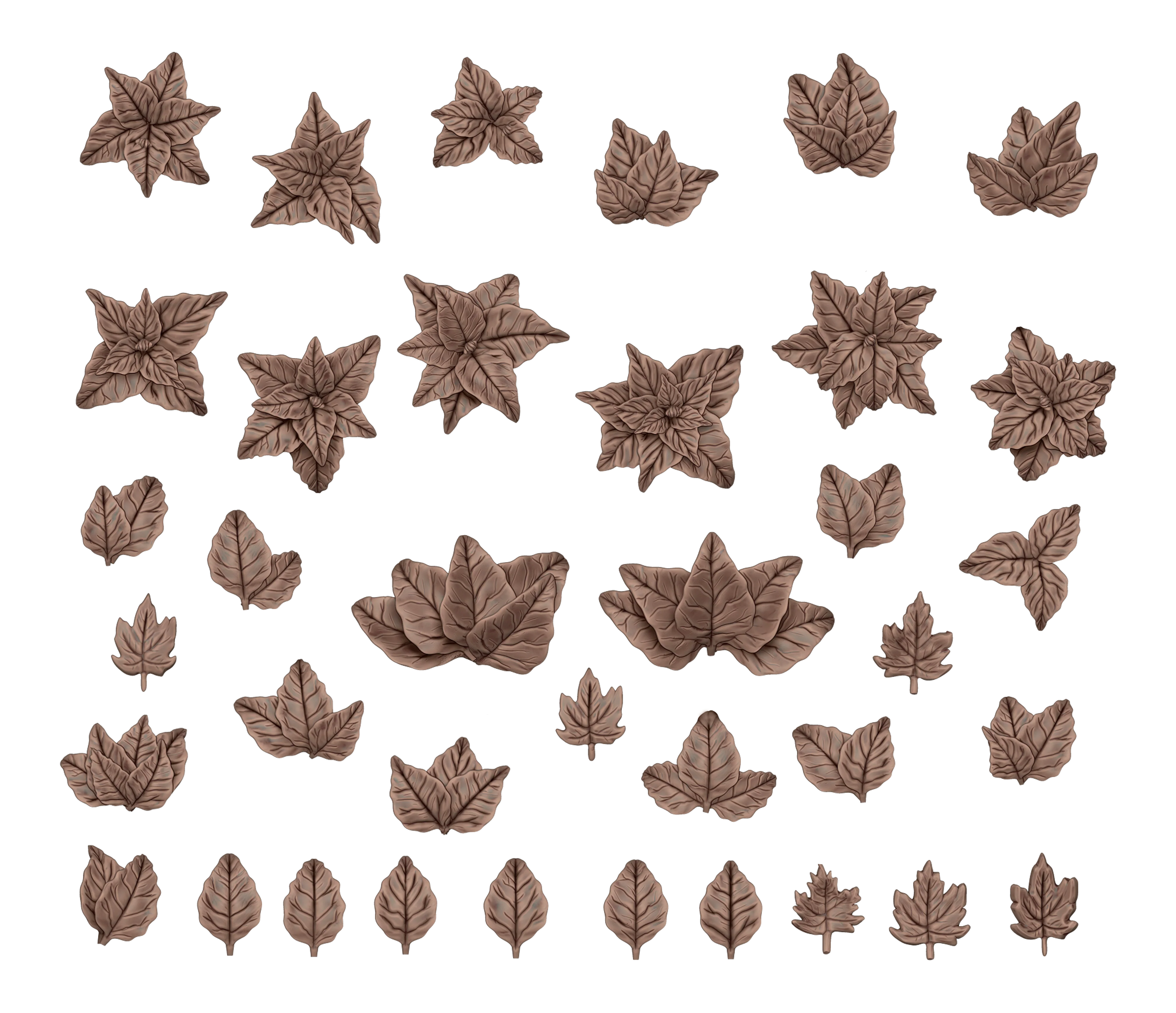 AK Interactive Basing Bits: Forest Leaves (35 Pieces) - Image 3
