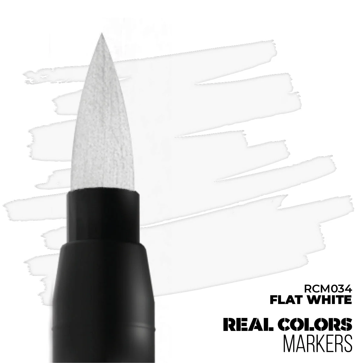 AK Interactive Markers: Real Colors Markers - Flat White - Image 2