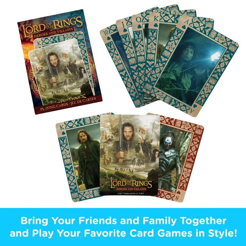 Aquarius Playing Cards: Lord of the Rings - Heroes & Villains - Image 2