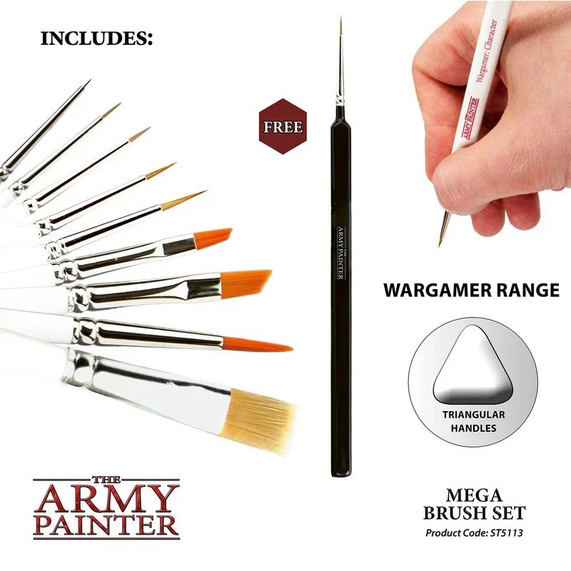 Army Painter Tools: Mega Brush Set - Image 3