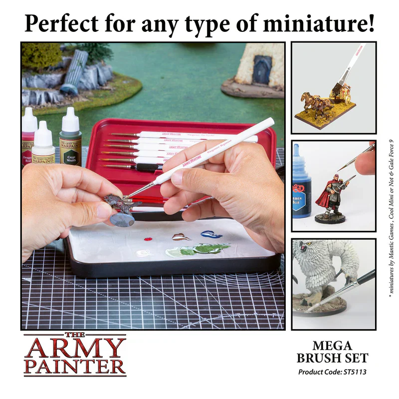 Army Painter Tools: Mega Brush Set - Image 4