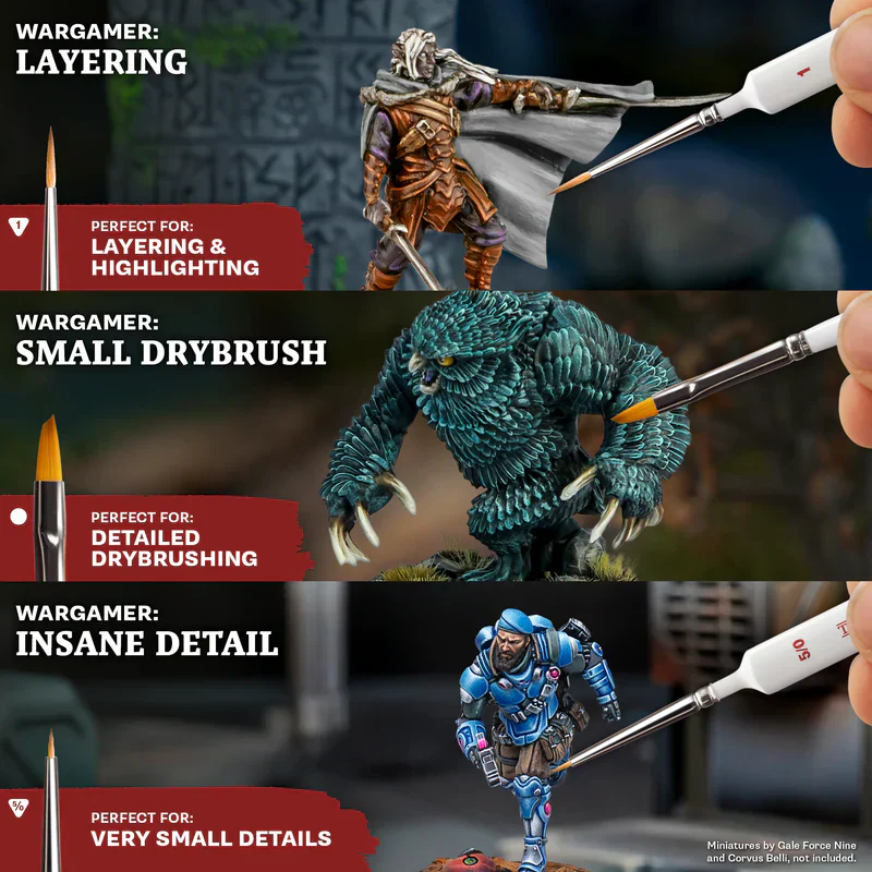 Army Painter Tools: Most Wanted Brush Set Box - Image 2