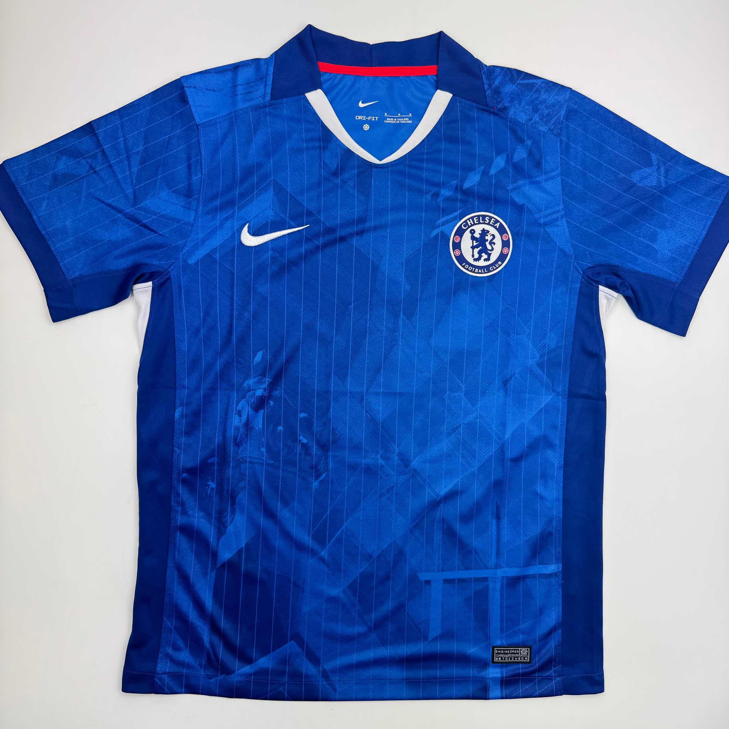 Autographed/Signed Enzo Fernandez Chelsea FC Blue Soccer Futbol Jersey Beckett BAS COA - Image 4