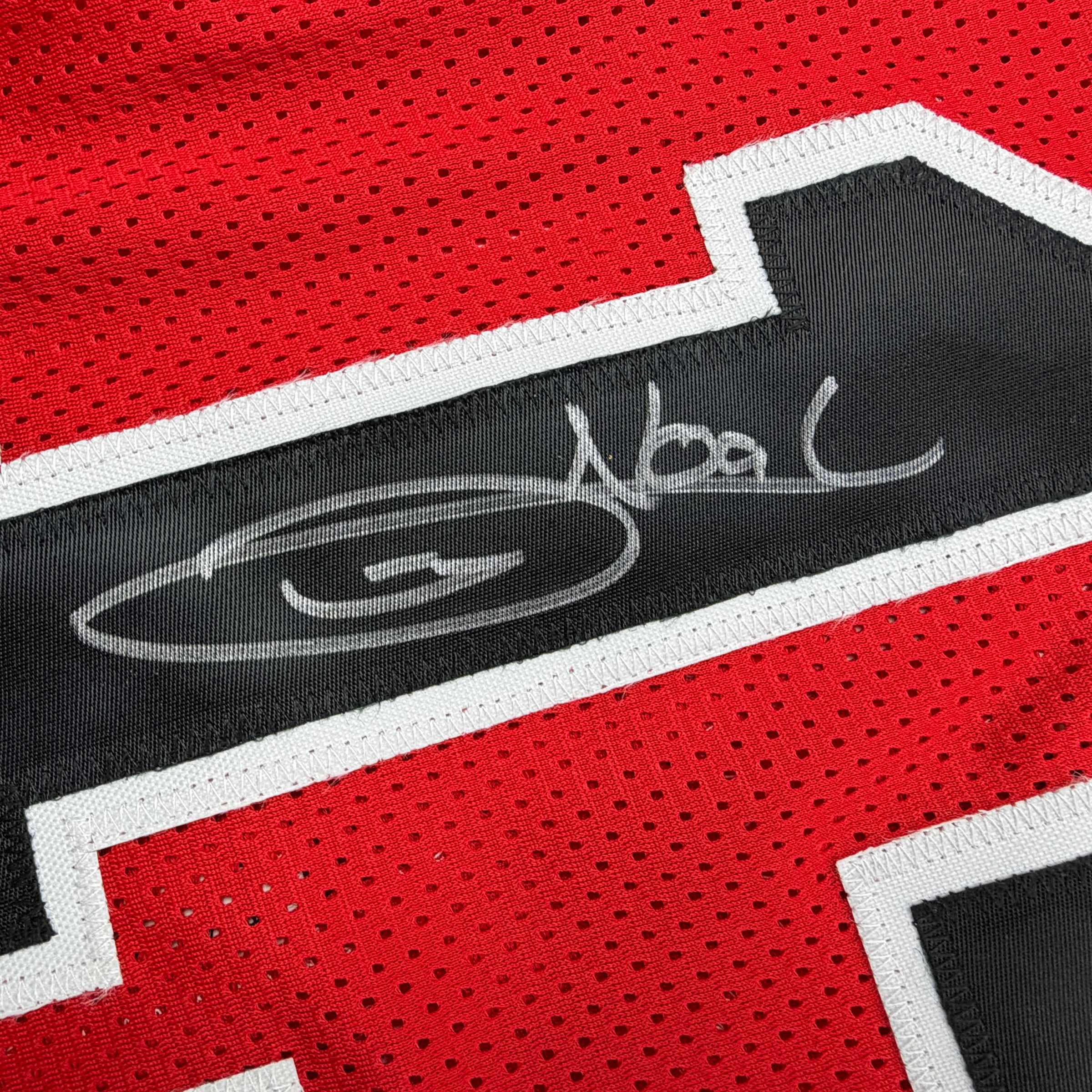 Autographed/Signed Joakim Noah Chicago Red Basketball Jersey Beckett BAS COA - Image 3