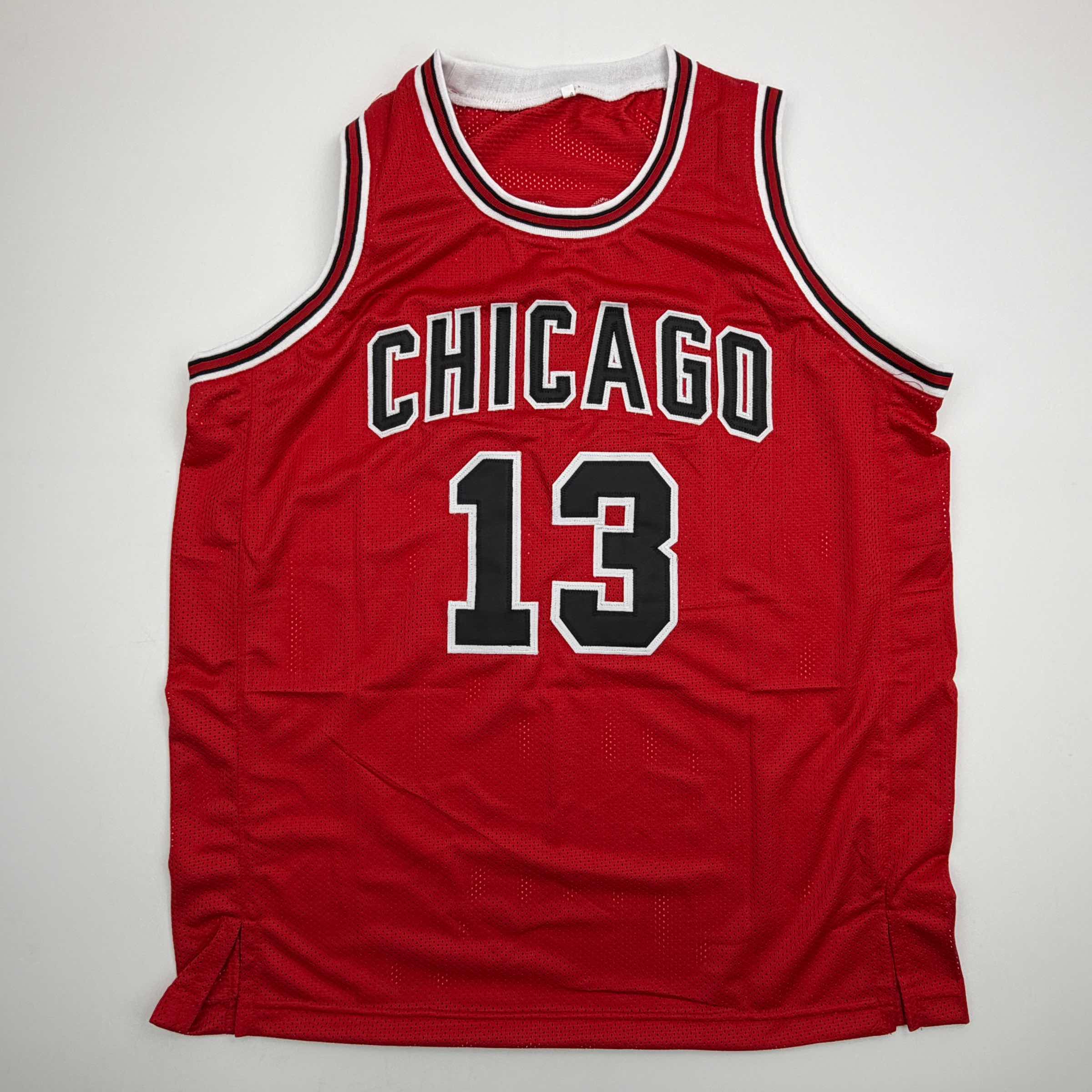 Autographed/Signed Joakim Noah Chicago Red Basketball Jersey Beckett BAS COA - Image 4