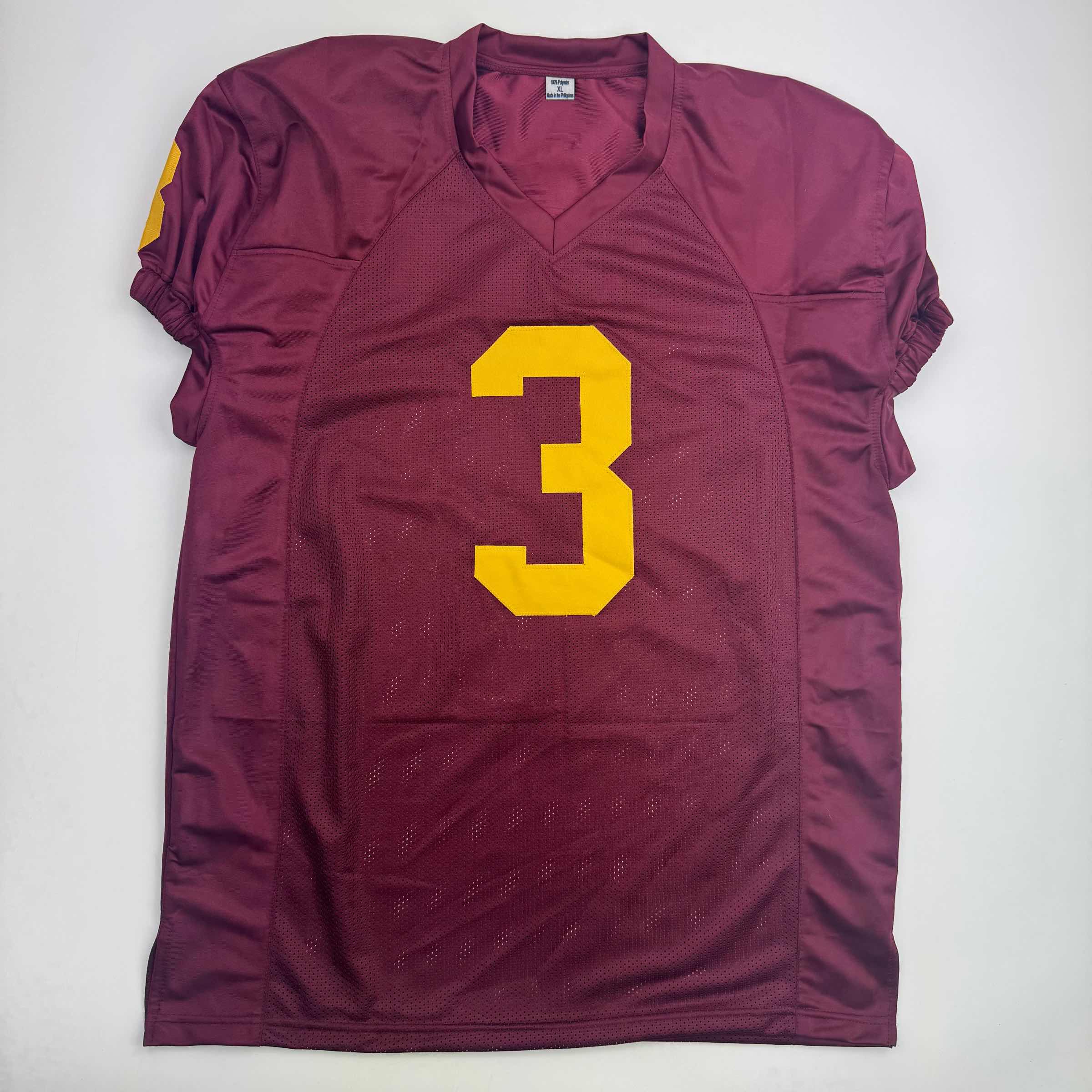 Autographed/Signed Jordan Addison USC Southern Cal Red College Football Jersey JSA COA - Image 4