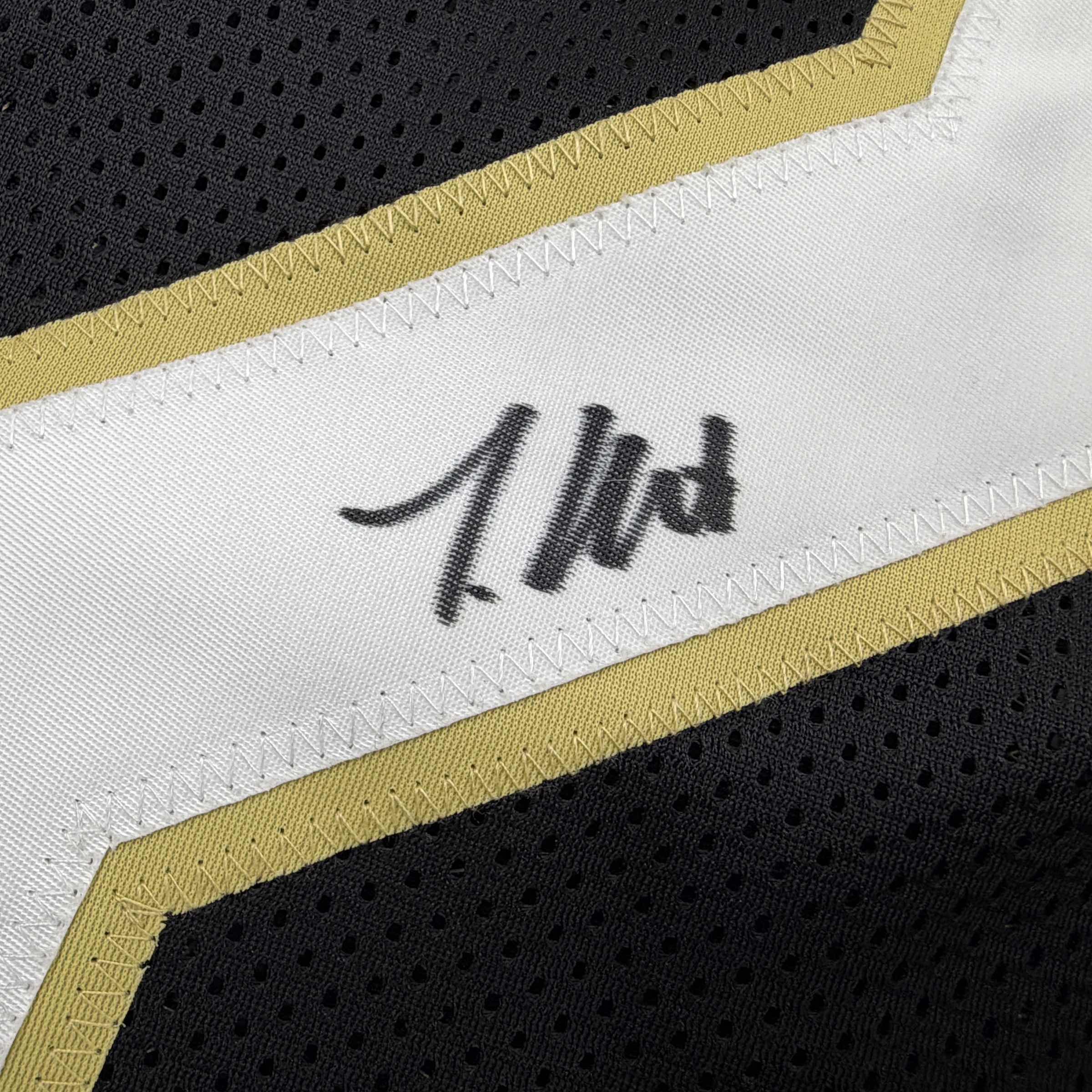 Autographed/Signed Travis Hunter Colorado Black College Football Jersey Beckett BAS COA - Image 3