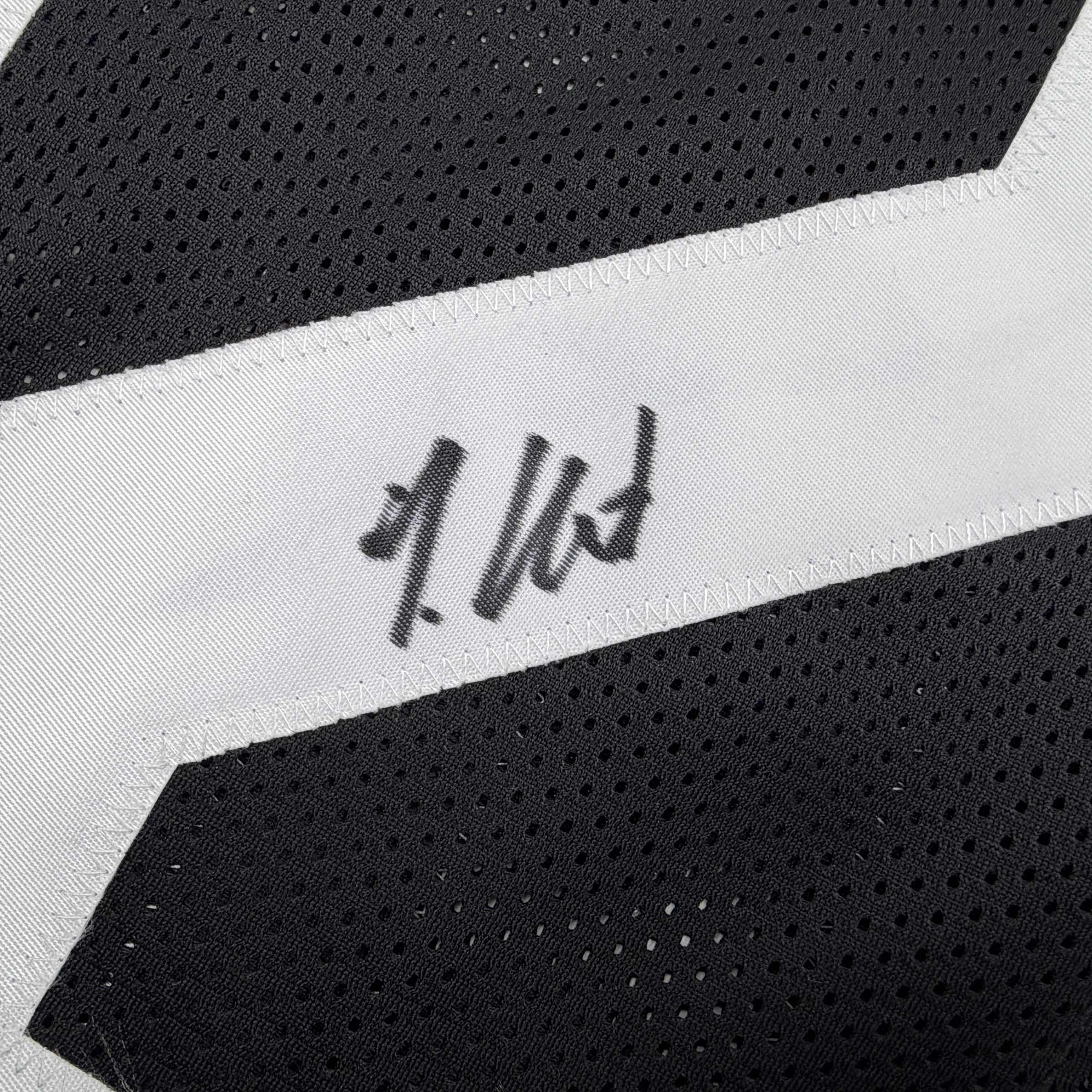 Autographed/Signed Travis Hunter Jacksonville Black Football Jersey Beckett BAS COA - Image 3