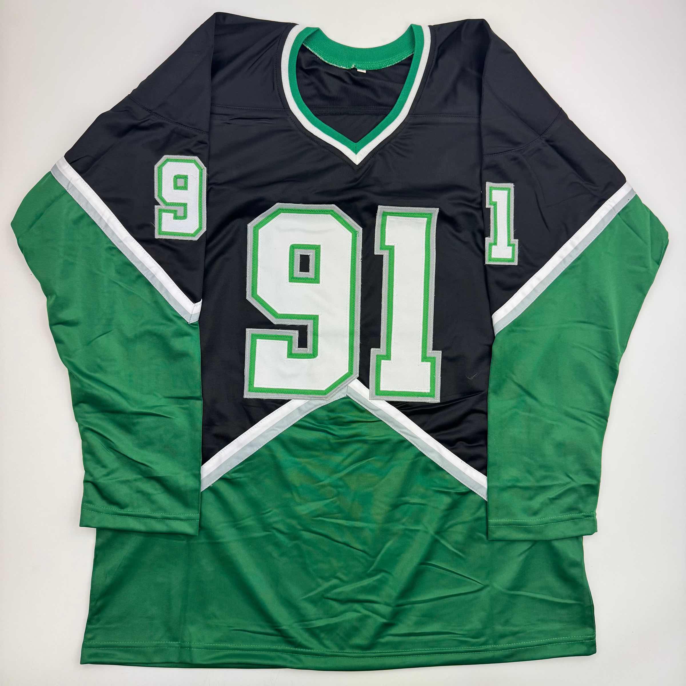 Autographed/Signed Tyler Seguin Dallas Black Hockey Jersey Beckett BAS COA - Image 4