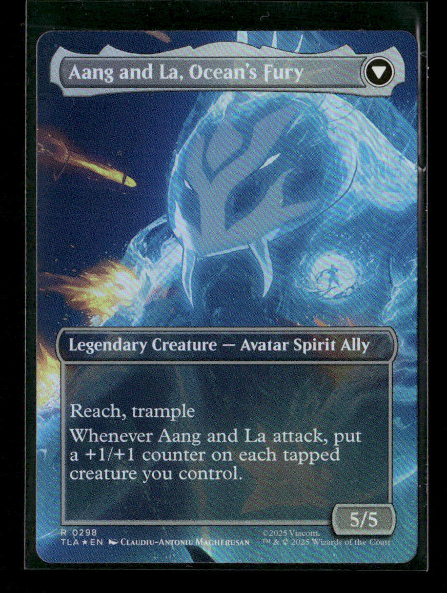 Avatar: The Last Airbender Aang, Swift Savior (0298) (Borderless) Foil #298 - Image 2