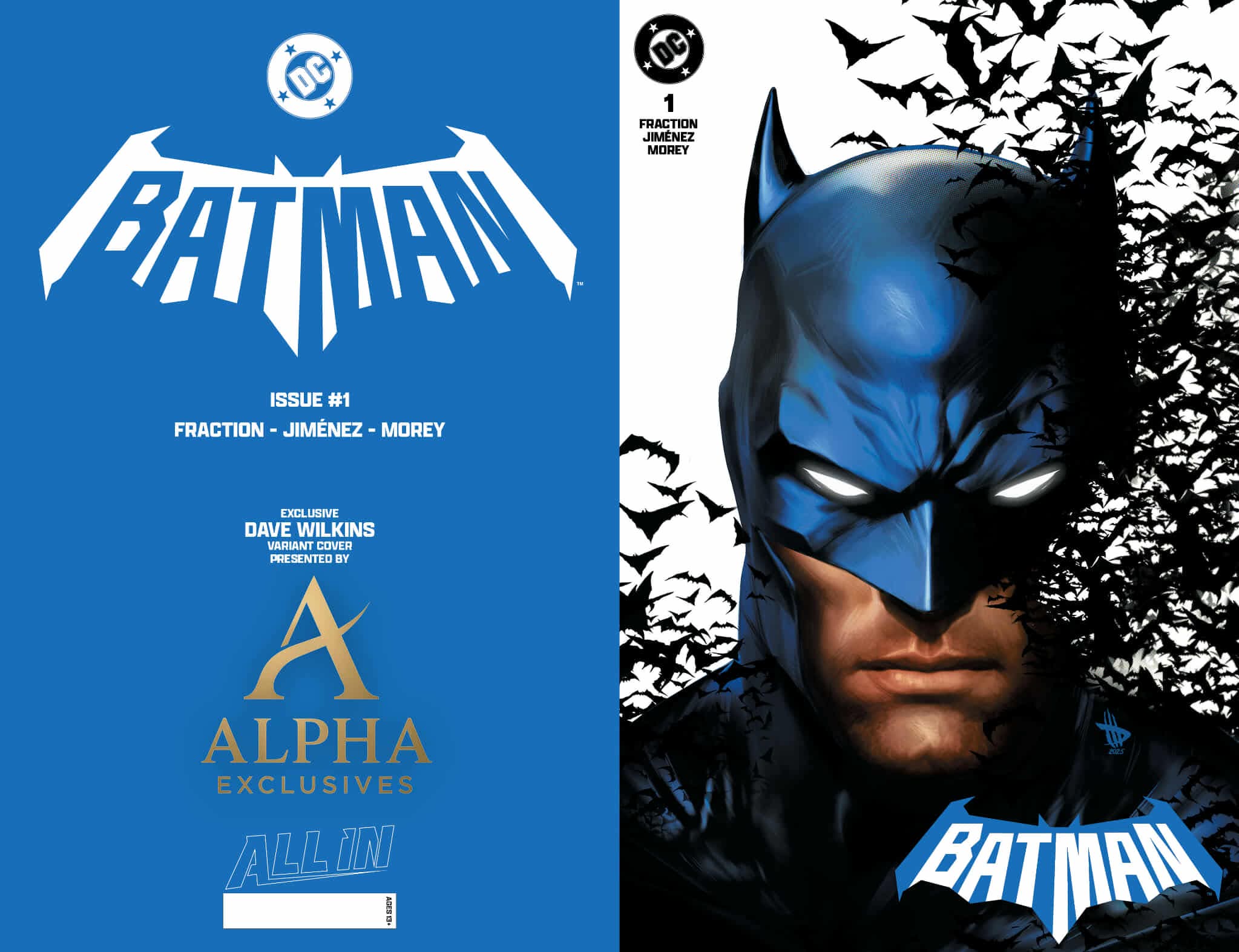 Batman #1 Black Saber Exclusive by Dave Wikins - Image 2