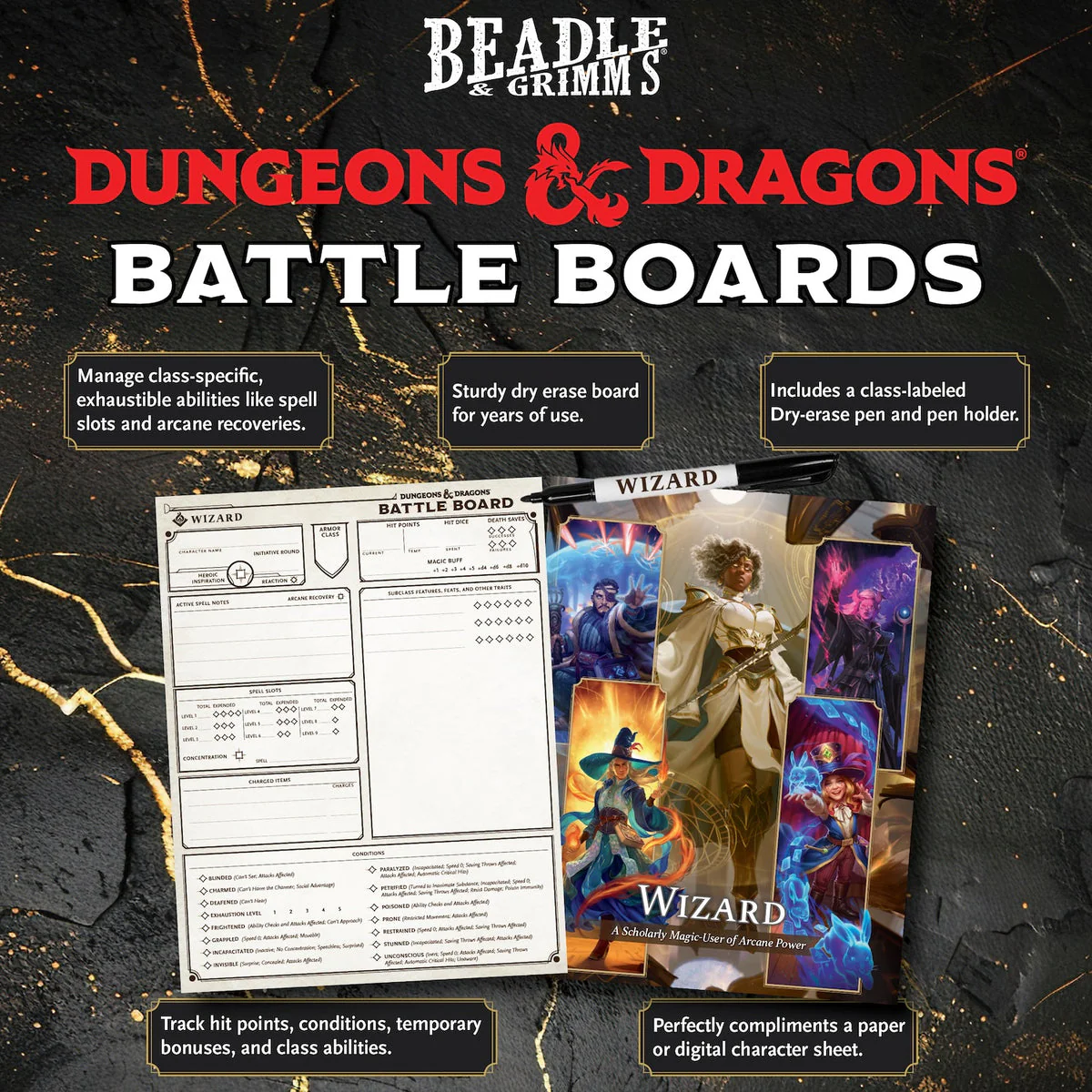 Beadle & Grimm's D&D Battle Board: Wizard - Image 2