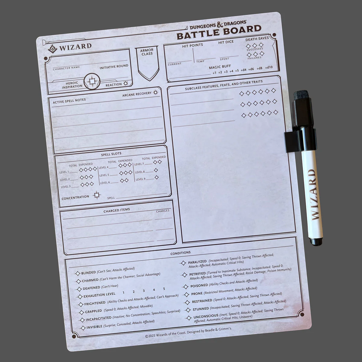 Beadle & Grimm's D&D Battle Board: Wizard - Image 3