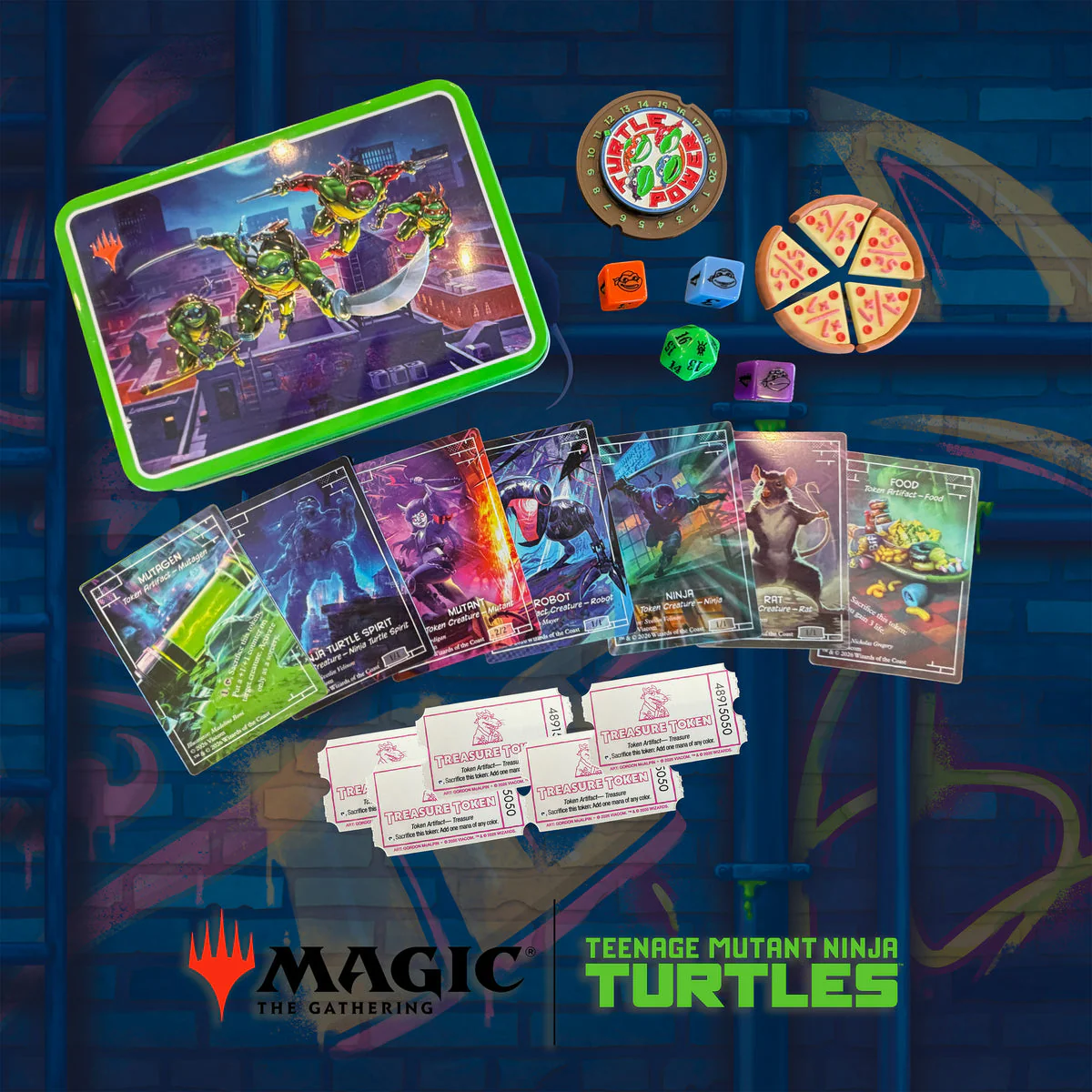 Beadle & Grimm's: Token Set - Magic: The Gathering - Teenage Mutant Ninja Turtles - Image 2