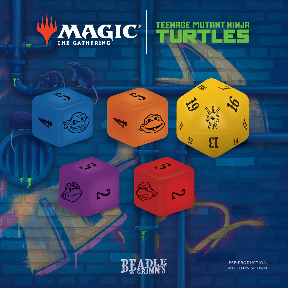 Beadle & Grimm's: Token Set - Magic: The Gathering - Teenage Mutant Ninja Turtles - Image 4