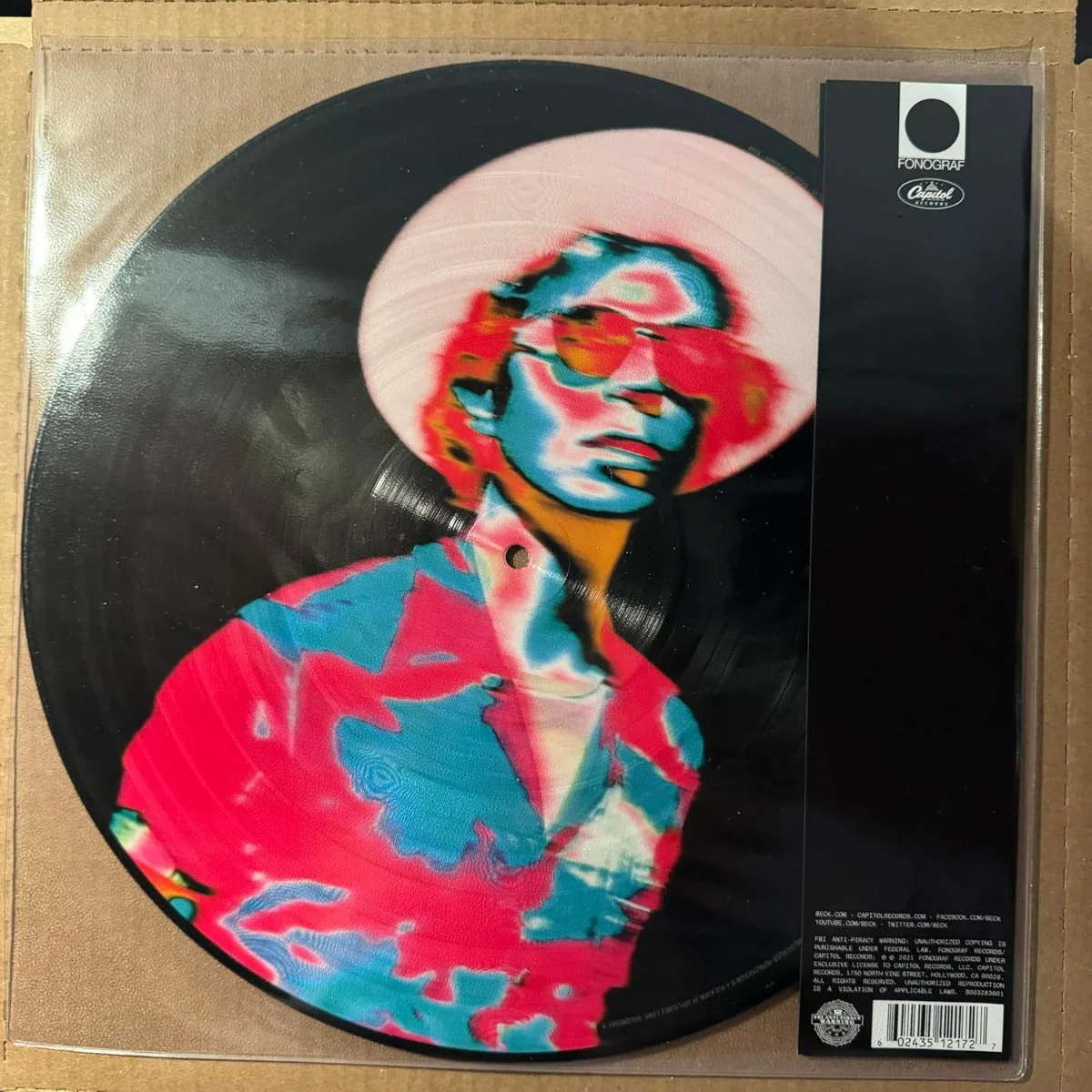 Beck Hyperspace (Picture Disc Vinyl) [Import] [Vinyl] - Image 2