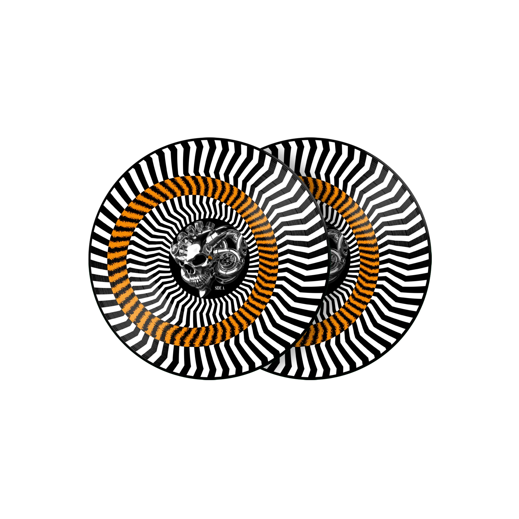 Black Label Society – Engines of Demolition Custard Zoetrope Vinyl - Image 2
