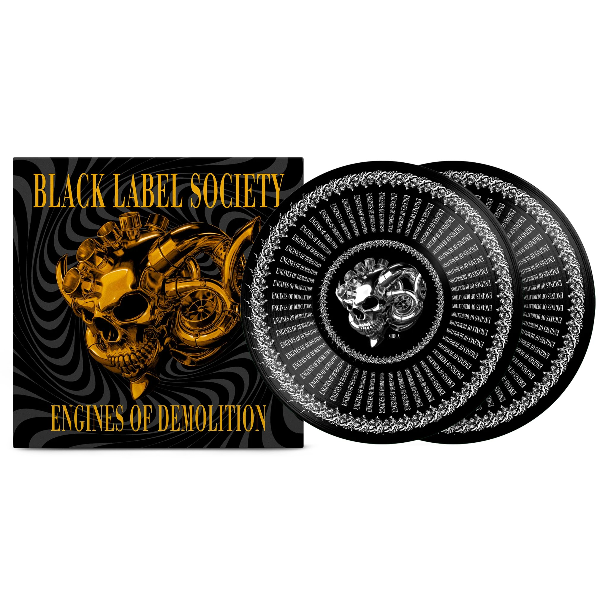 Black Label Society – Engines of Demolition Gold Zoetrope Vinyl