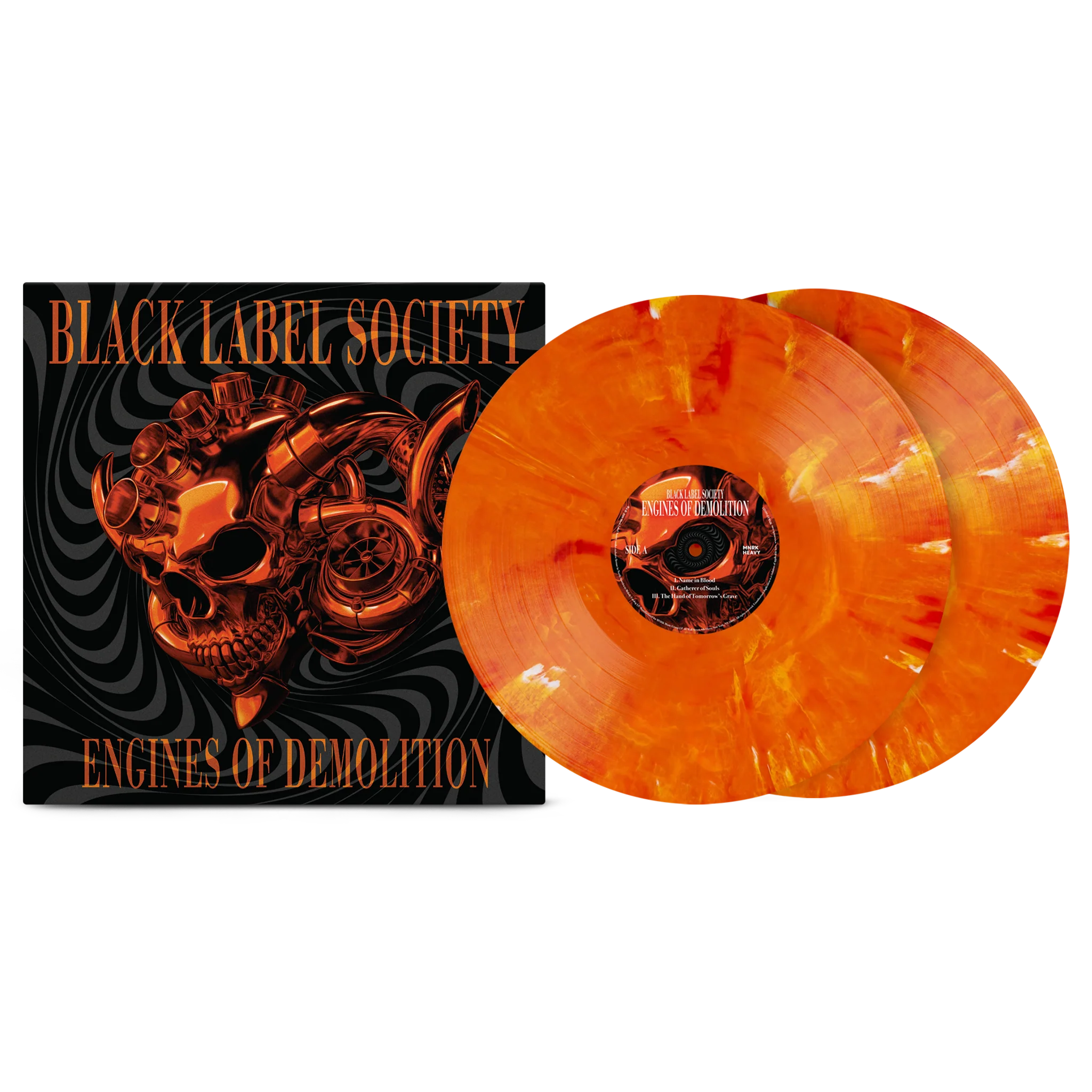 Black Label Society – Engines of Demolition on Blood Orange Vinyl