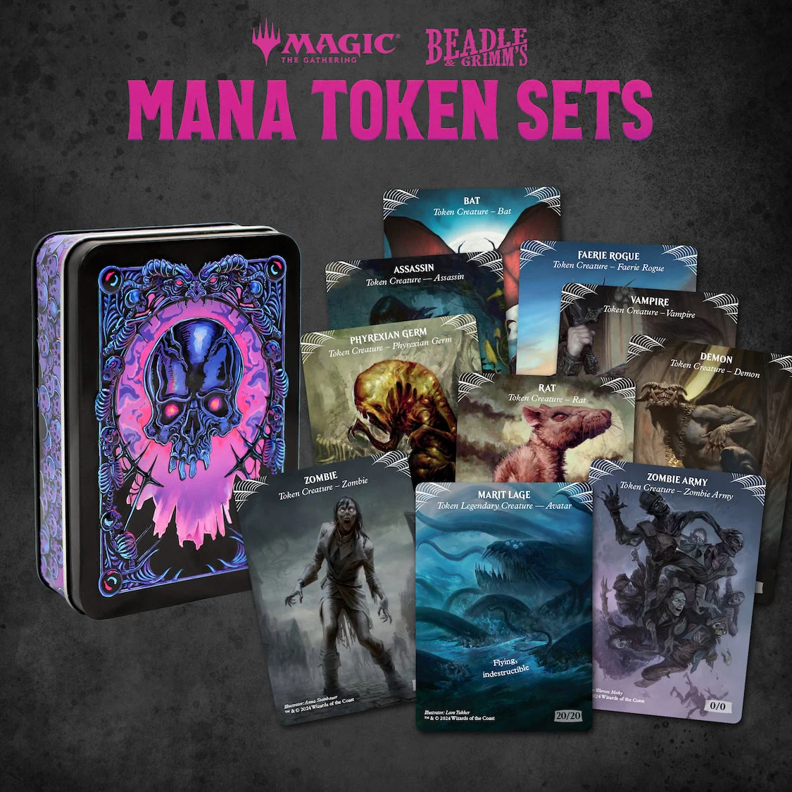 Black Mana Token Set (MTG) - Image 2