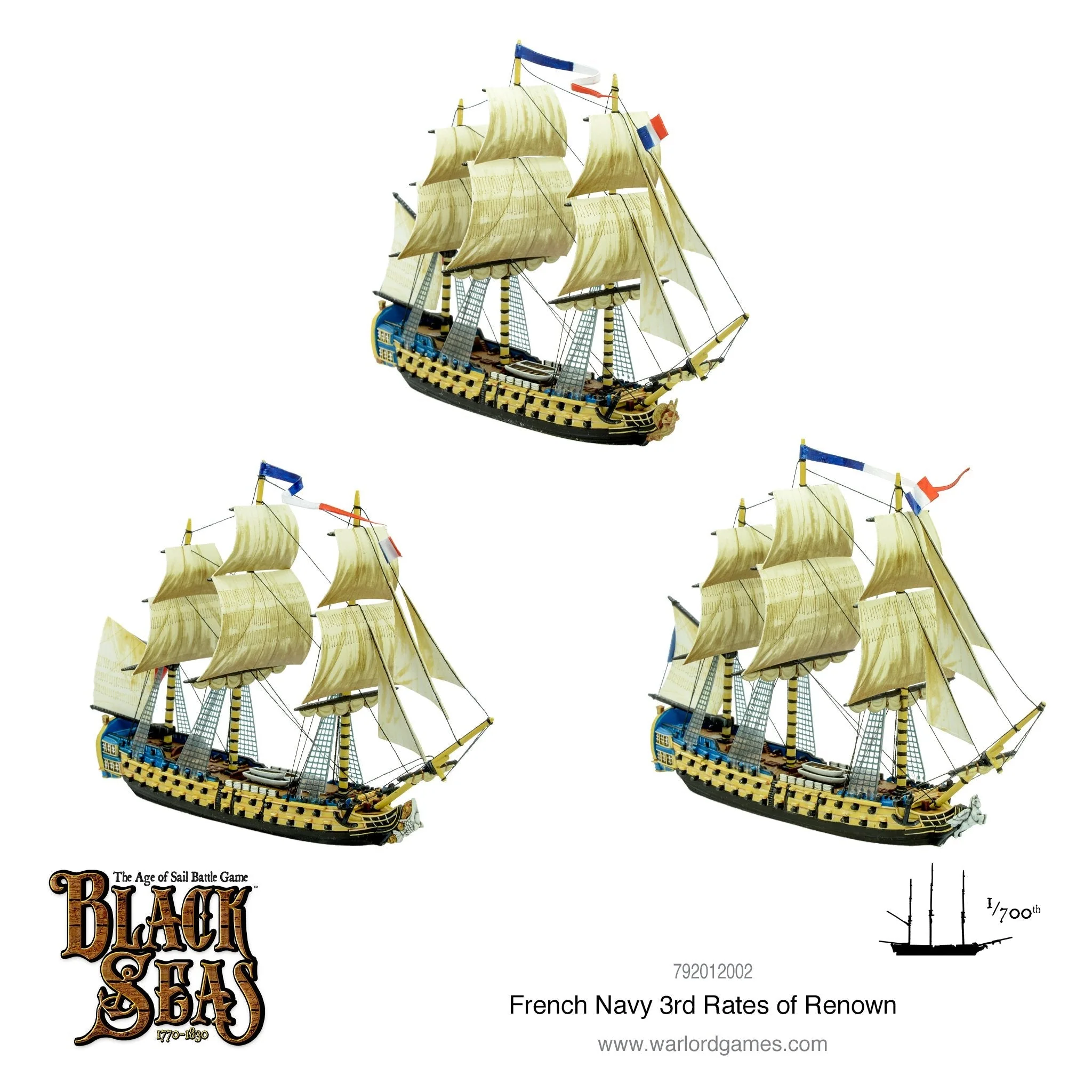 Black Seas: French Navy - 3rd Rates of Renown - Image 2