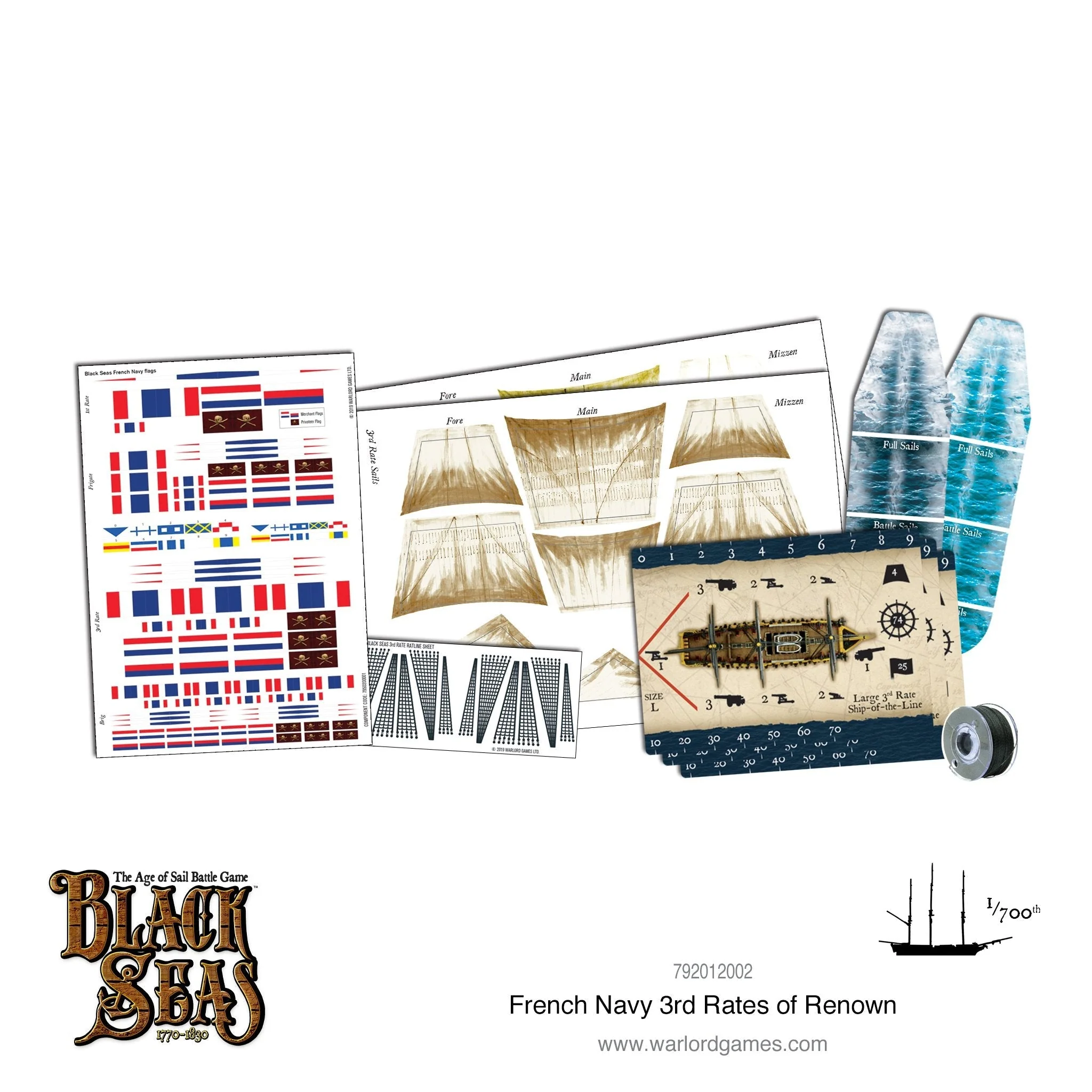 Black Seas: French Navy - 3rd Rates of Renown - Image 3