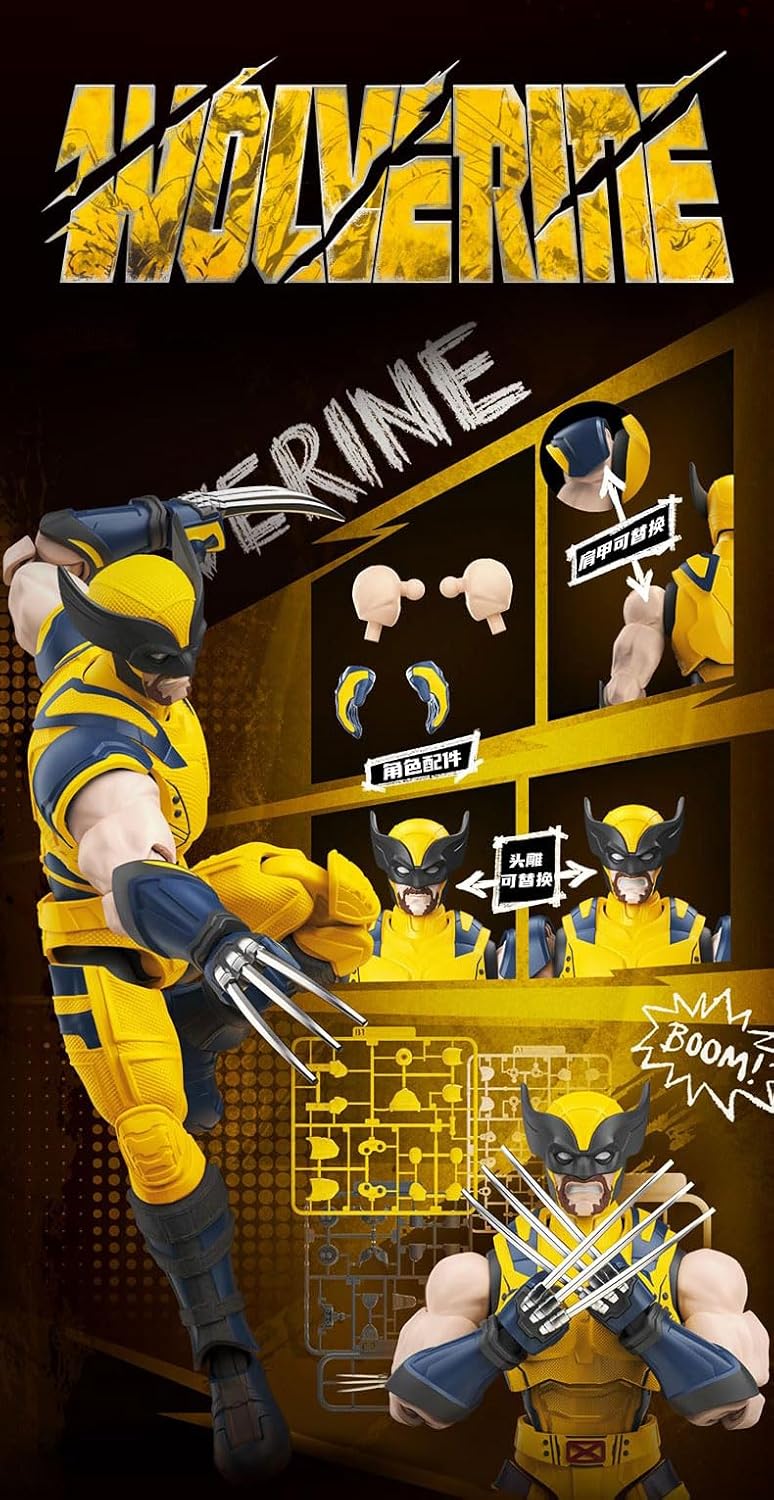Blokees: Marvel Deadpool & Wolverine - Champion Class - 05: Wolverine - Image 3