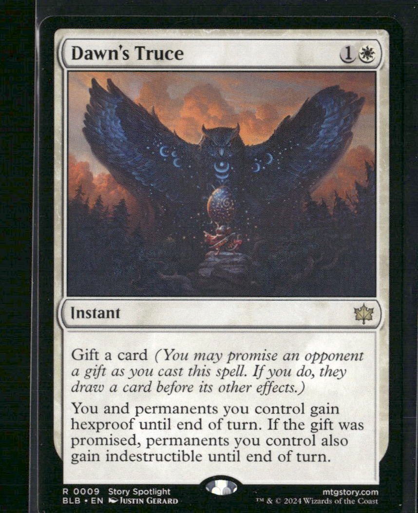 Bloomburrow Dawn's Truce #9