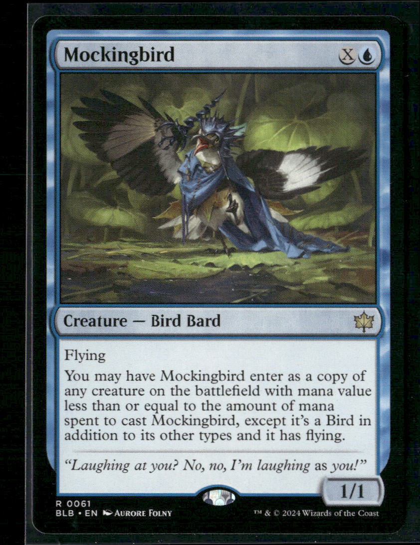 Bloomburrow Mockingbird #61