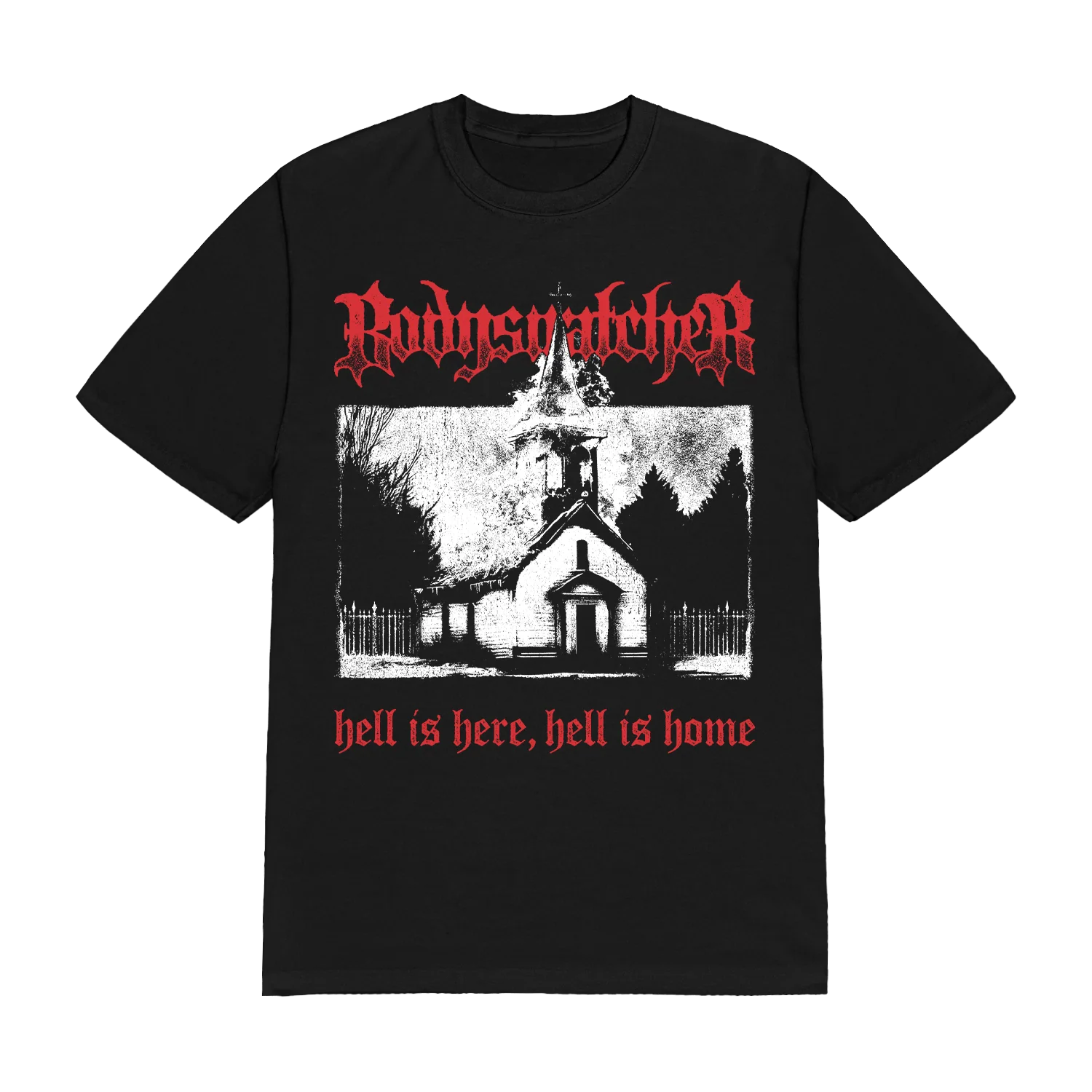 Bodysnatcher - Burning Church Tee