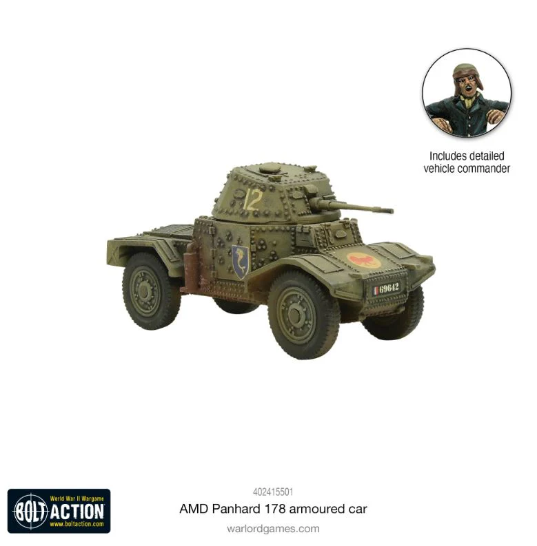 Bolt Action: AMD Panhard 178 Armoured Car - Image 2