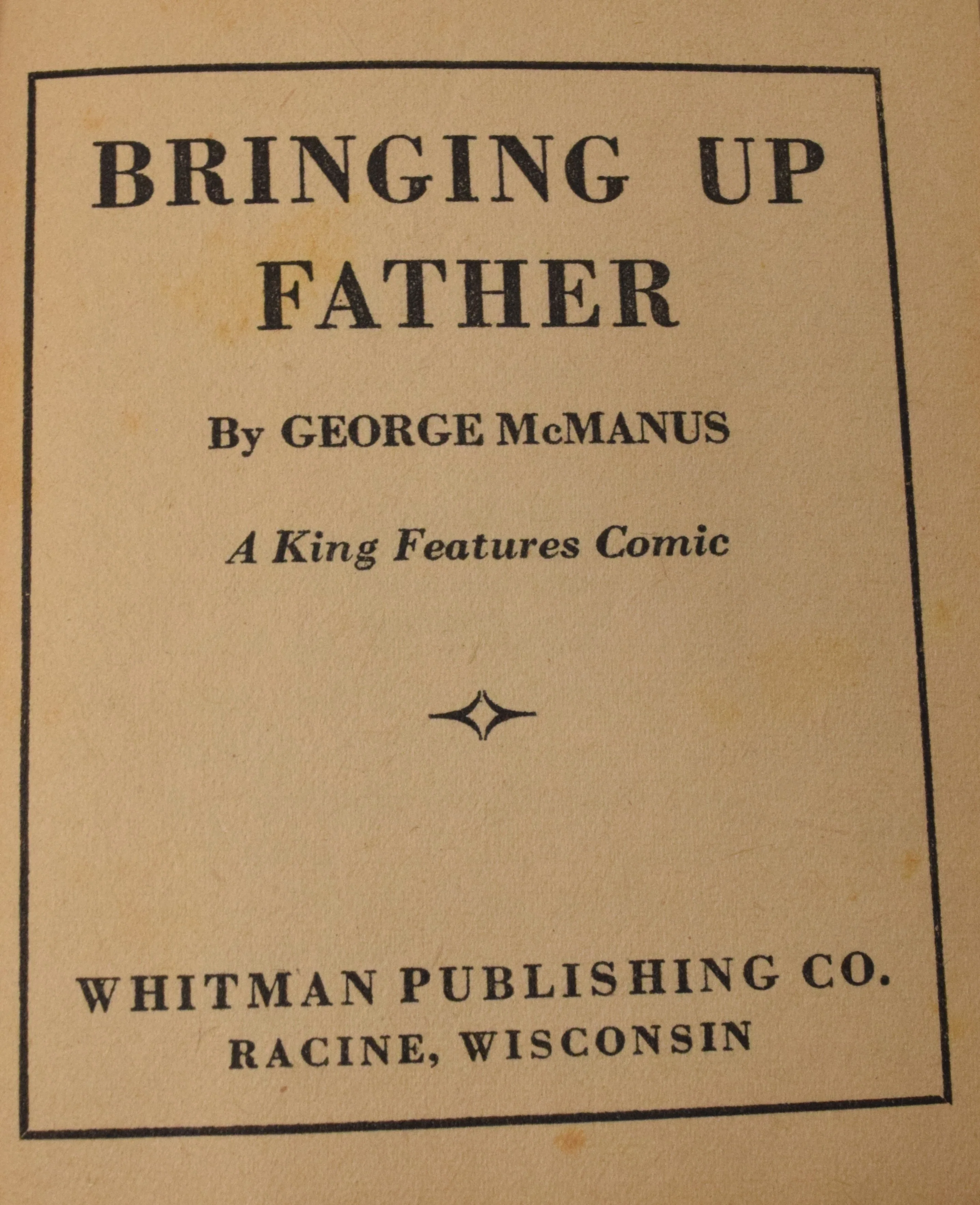 Bringing Up Father 1133 Big Little Book Whitman 1936 GD - Image 4