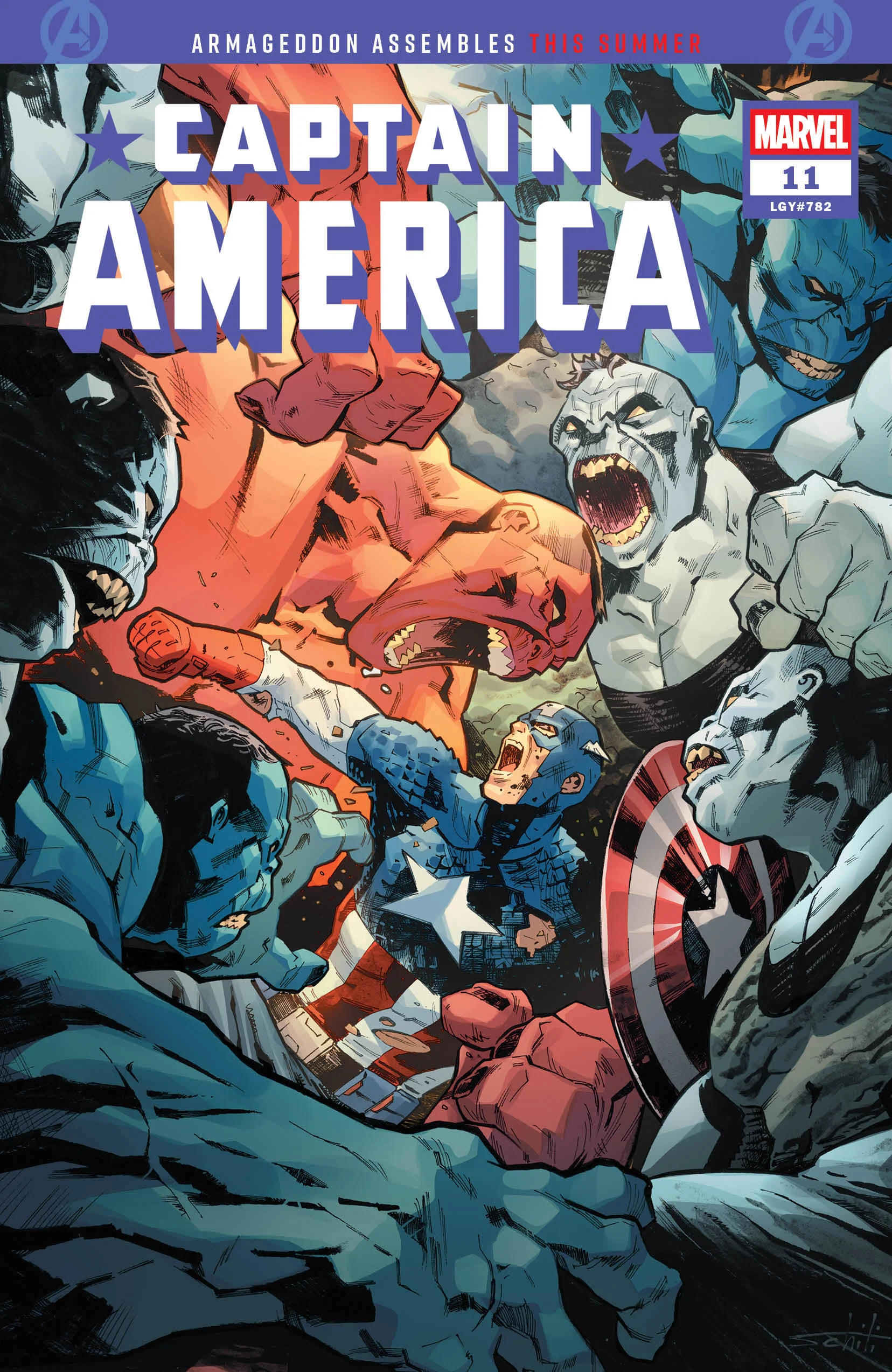 Captain America #11 A1 Cover Set Of 7 1:25 1:50 (05/13/2026) Marvel - Image 2