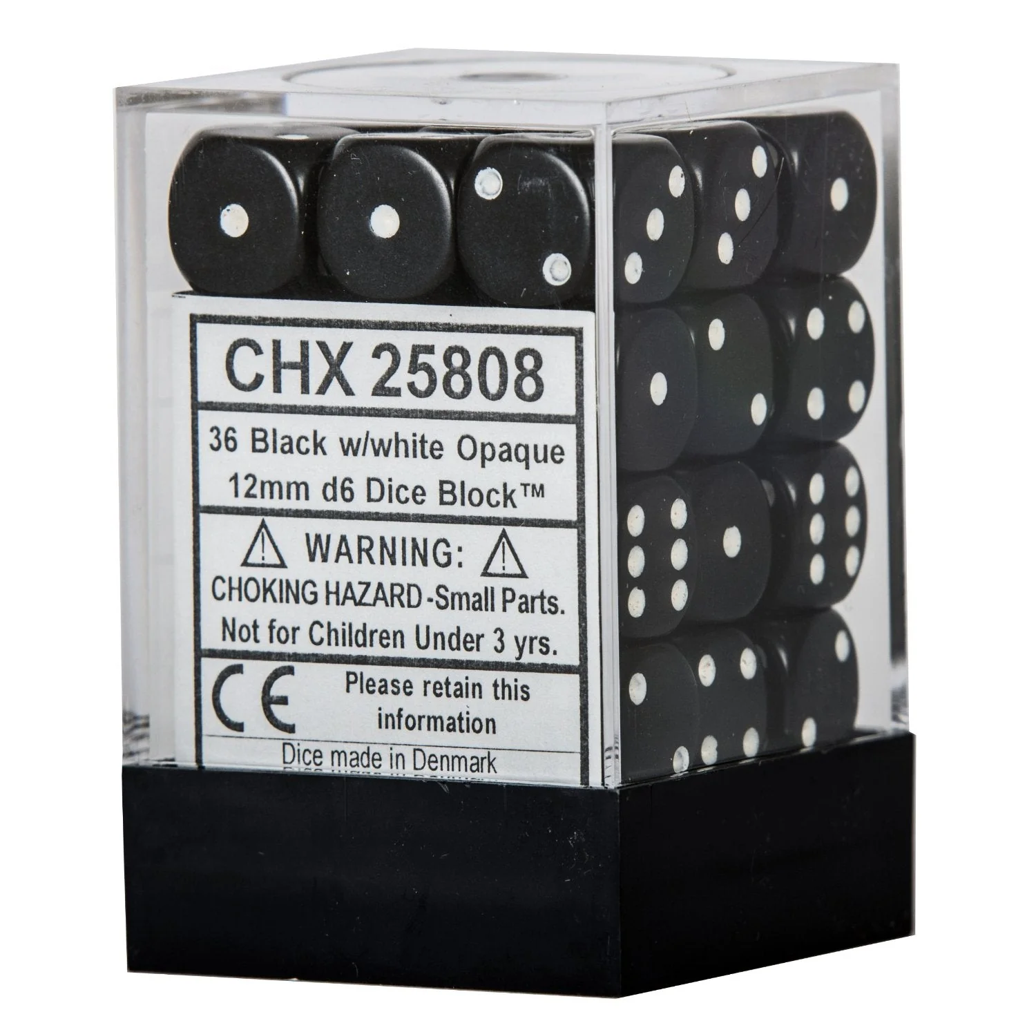 Chessex: D6 Opaque Dice sets - 12mm - Image 2