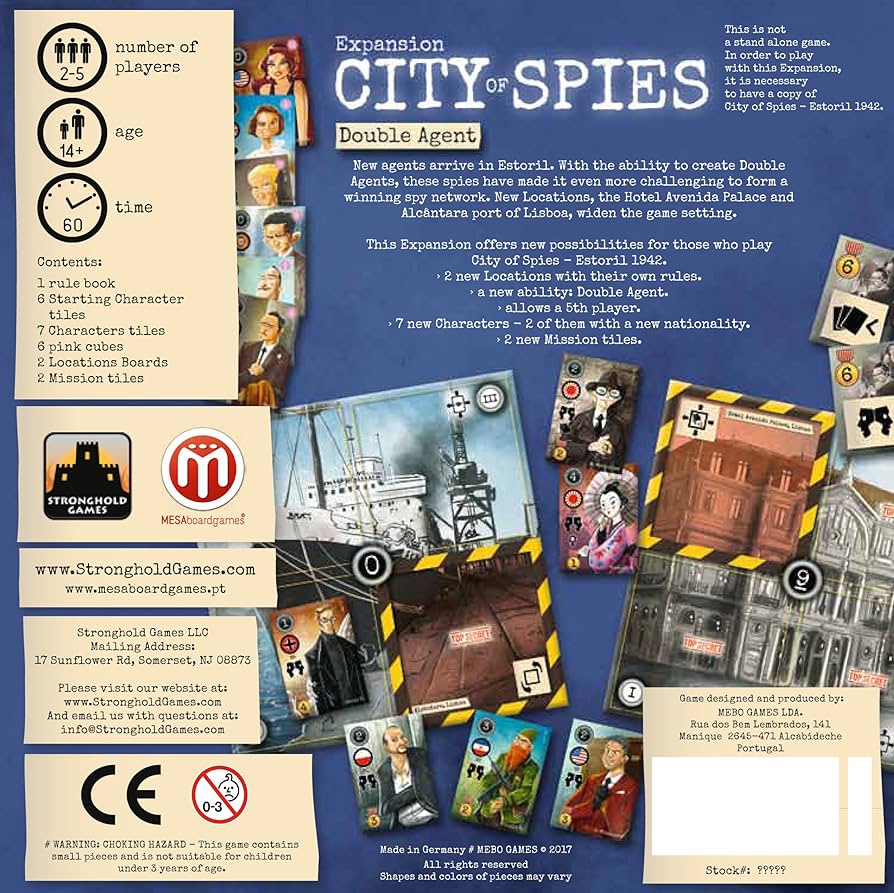 City of Spies: Double Agent Expansion - Image 4