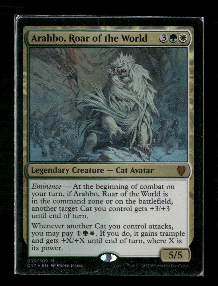 Commander 2017 Arahbo, Roar of the World #35