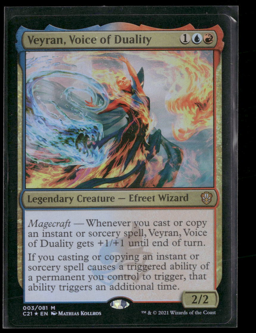 Commander 2021 Veyran, Voice of Duality Foil #3
