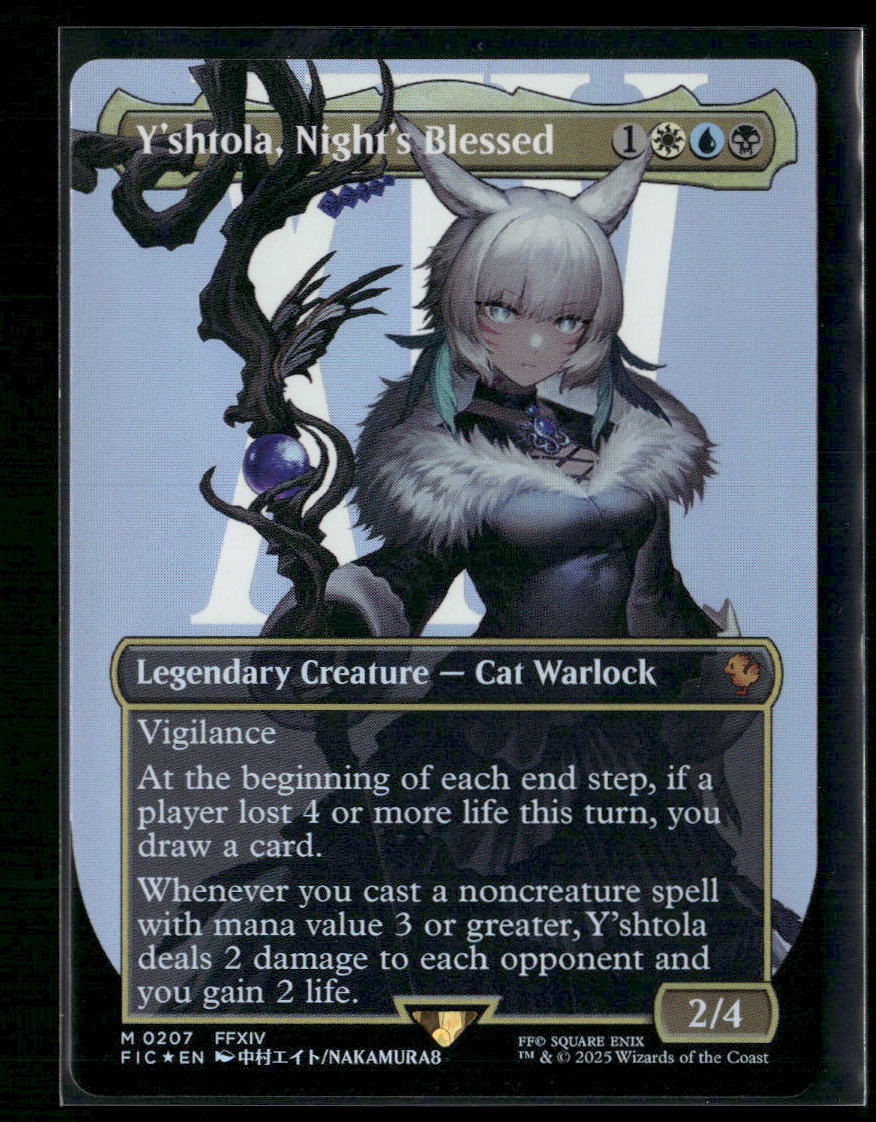 Commander: FINAL FANTASY Y'shtola, Night's Blessed (Borderless) #207