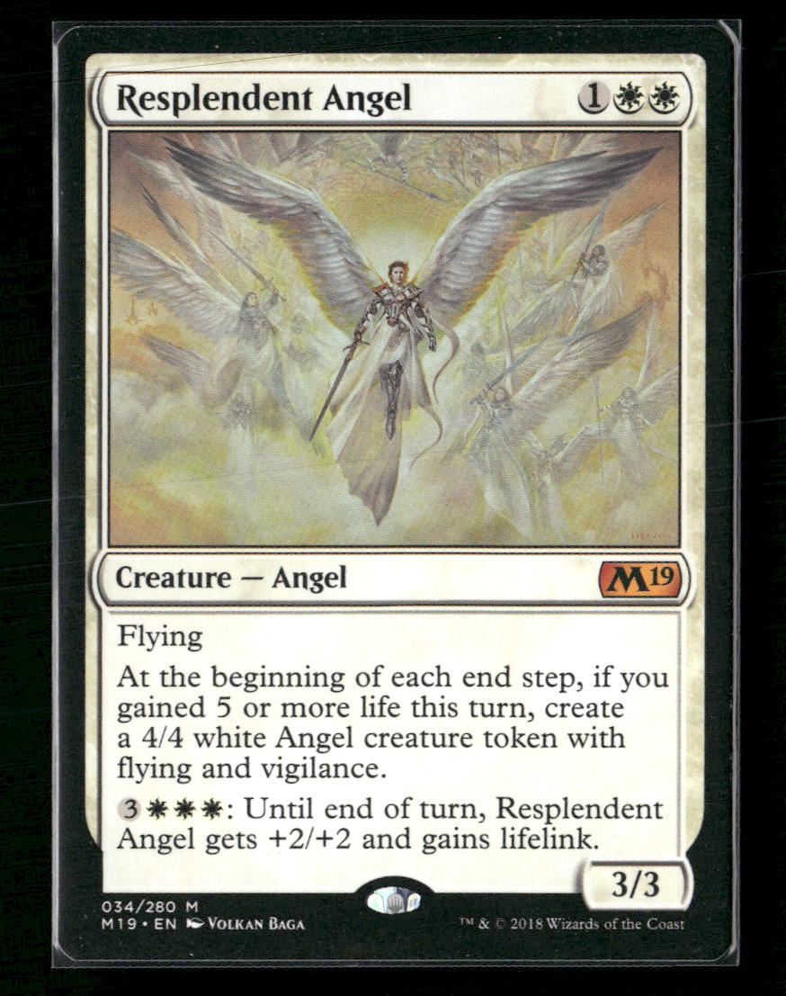 Core Set 2019 Resplendent Angel #34