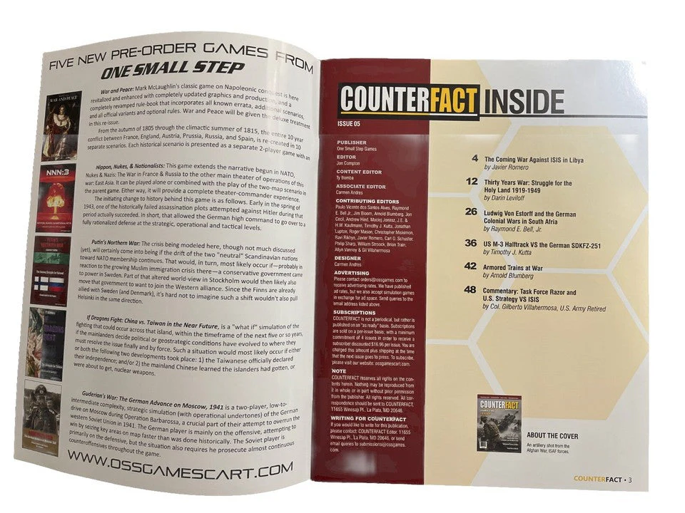 CounterFact Magazine #5 - Board Game included - Image 3