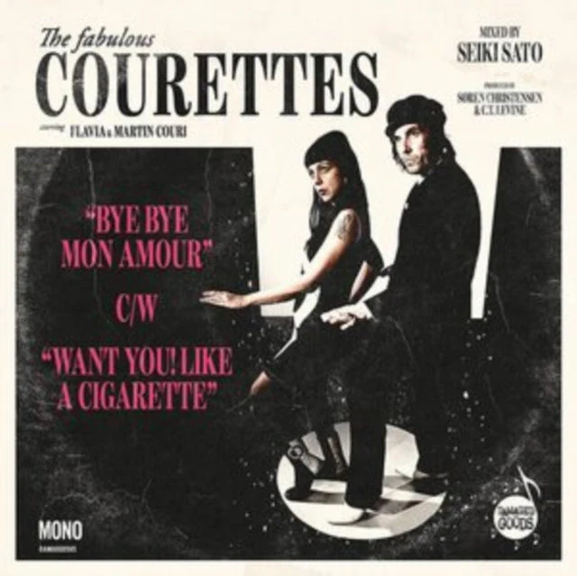 Courettes - Bye Bye Mon Amour - 7 Inch Vinyl