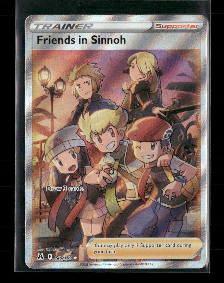 Crown Zenith Friends in Sinnoh (Full Art) #149/159