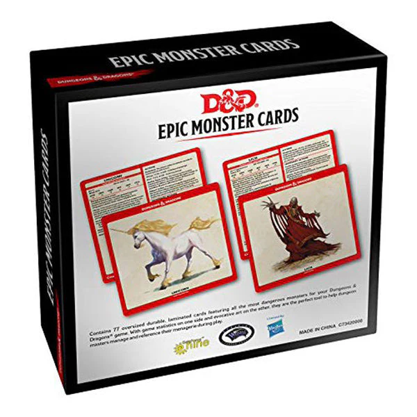 D&D: Monster Cards - Epic Monster Cards - Image 2