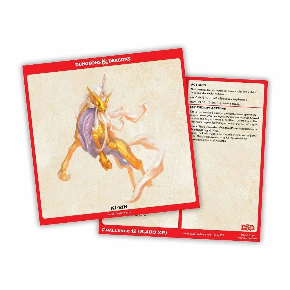 D&D: Monster Cards - Epic Monster Cards - Image 3