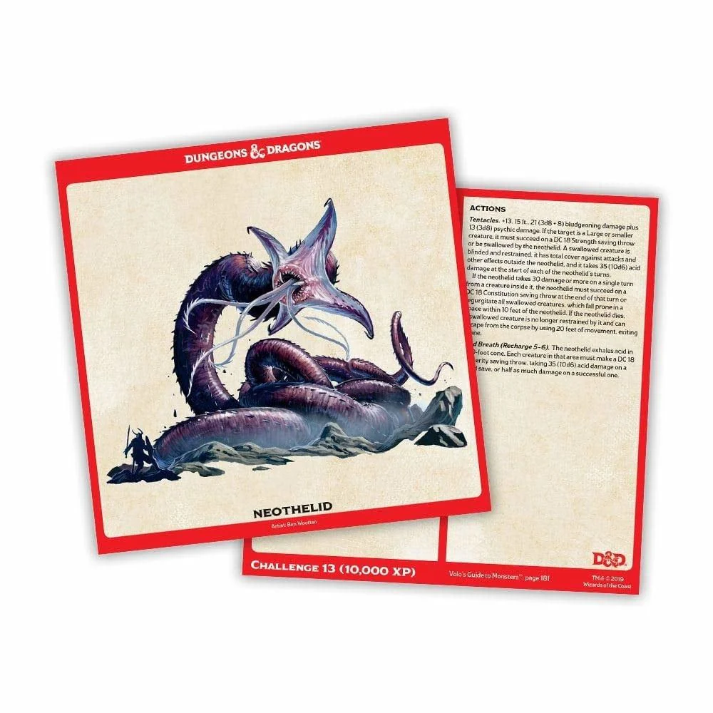 D&D: Monster Cards - Epic Monster Cards - Image 4