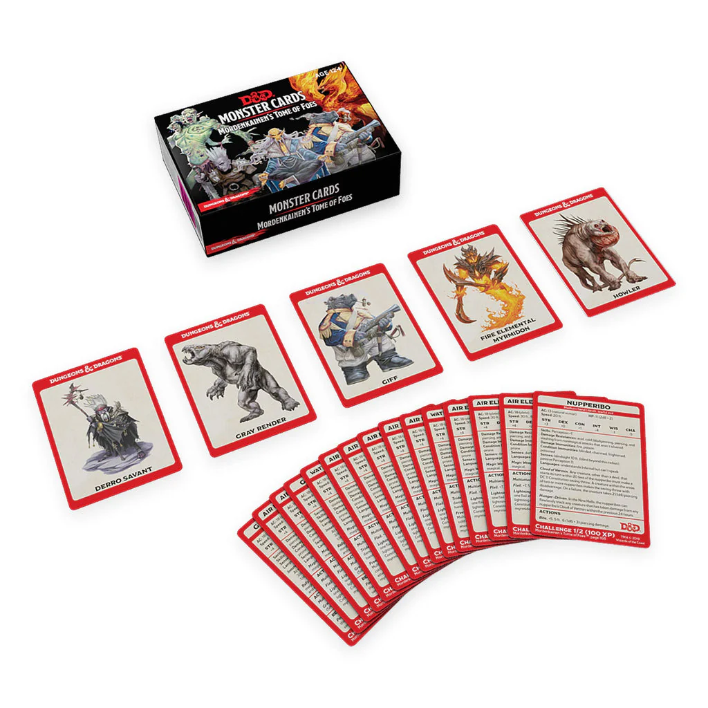 D&D: Monster Cards - Mordenkainen's Tome of Foes - Image 3