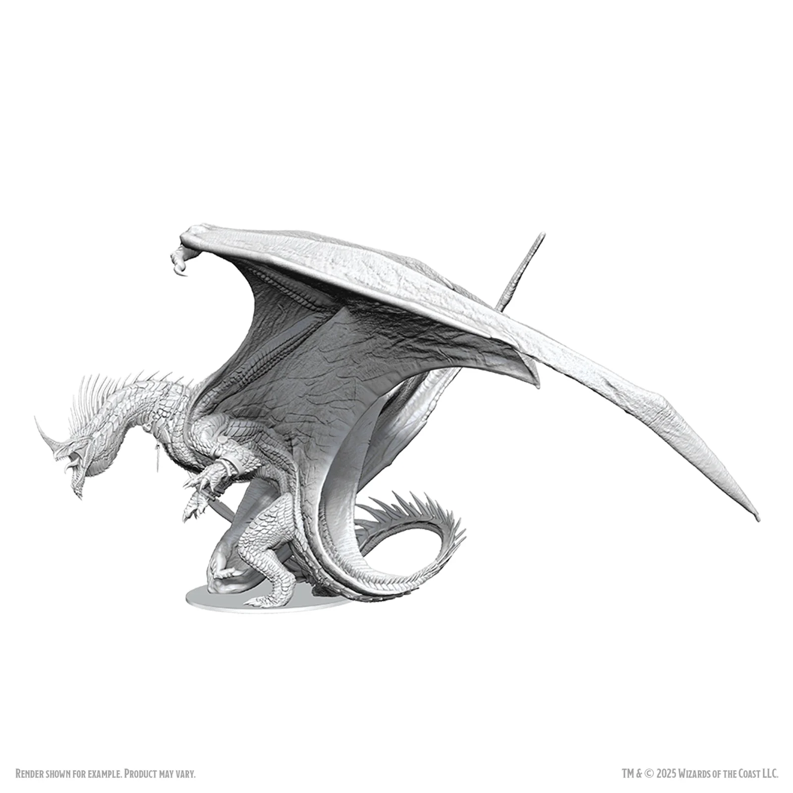D&D: Nolzur's Marvelous Unpainted Miniatures - Ancient Blue Dragon - Image 2