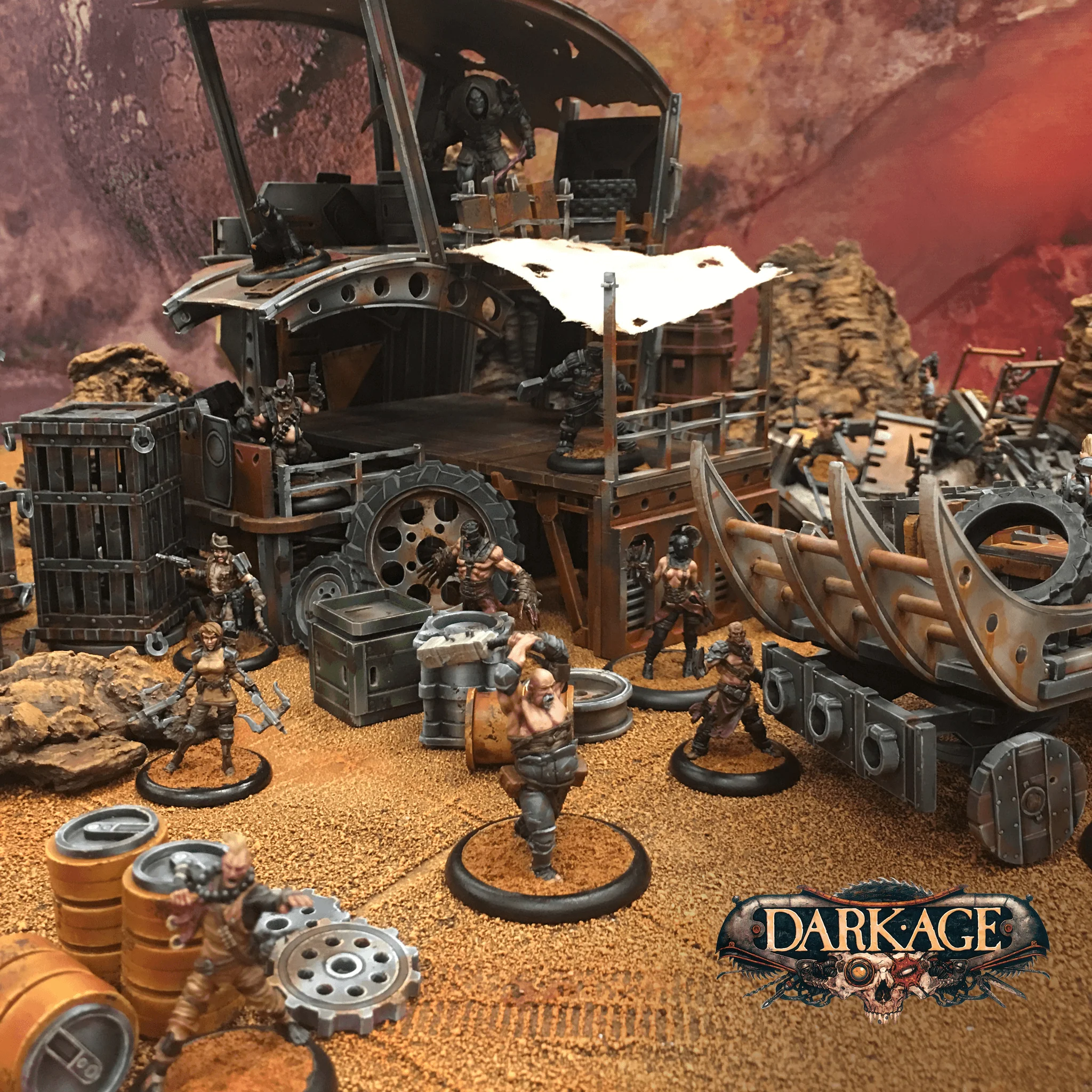 Dark Age Scavenged Tires - Image 3